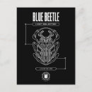 Recherche de scarabee cartes postales Blue beetle