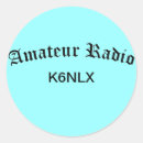 Recherche de radio amateur autocollants Code morse