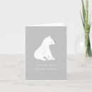 Recherche de ours polaire vœux cartes Bébé