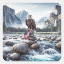 Recherche de cairn autocollants Drapeau américain