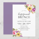 Recherche de brunch fiançailles invitations Aquarelle