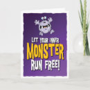Recherche de monstre drôle vœux cartes Humour