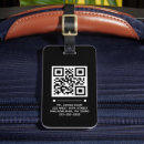 Recherche de qr code bagages étiquettes Modèle