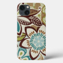 Recherche de bleu de fleur ipad coques Gris