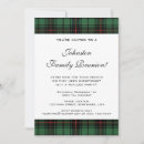 Recherche de motif tartan invitations Classique