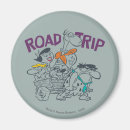 Recherche de voyage drôle magnets Rétro