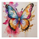 Recherche de papillon coloré posters Pour tous