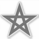 Recherche de wiccan autocollants Pentacle