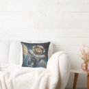 Recherche de astronaute coussins Bleu