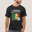 Recherche de drapeau du sénégal tshirts Football