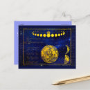 Recherche de phases de lune cartes postales Astronomie