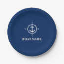 Recherche de ancre marine assiettes Fête