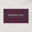 Recherche de aubergine cartes visite Professionnel