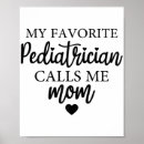 Recherche de pédiatre posters Maman