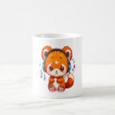 Recherche de panda roux tasses Kawaii