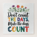 Recherche de pensée positive puzzles Floral