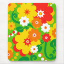 Recherche de flower power tapis souris Rétro