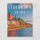 Recherche de souvenir suède cartes postales Stockholm