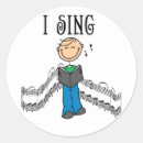 Recherche de chantez autocollants Musical