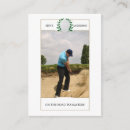 Recherche de balle de golf cartes visite Classique