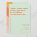 Recherche de mint mariage invitations Simple