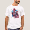Recherche de coeur anatomique tshirts Diagramme