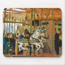 Recherche de cheval carrousel tapis souris Parc d'attractions