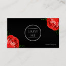 Recherche de conception vintage cartes visite Fleuriste
