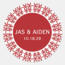 Recherche de double bonheur autocollants Traditionel