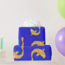 Recherche de carpe papier cadeau Bleu
