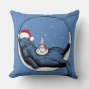 Recherche de christmas cat coussins Mignon