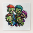 Recherche de zombie puzzles Mort