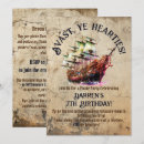 Recherche de de partie de pirate invitations Fête du pool