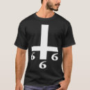Recherche de croix satanique tshirts Antichrist