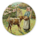 Recherche de vache boutons et poignées de porte Vintage