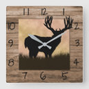 Recherche de cerfs communs horloges Faune