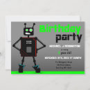 Recherche de petit robot invitations Enfants