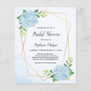 Recherche de hydra invitations Hydrangée bleue