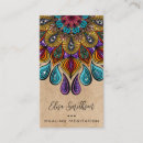 Recherche de mandala coloré cartes visite Yoga