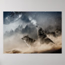 Recherche de loup de nuit posters Loups