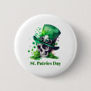 Recherche de crâne badges Shamrock