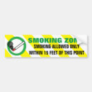 Recherche de tabagisme voiture autocollants Fumeur