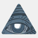 Recherche de humour triangle autocollants Drôle