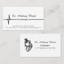 Recherche de cardiologie cardiologue cartes visite Médical