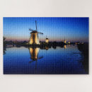 Recherche de moulin à vent puzzles Kinderdijk