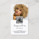 Recherche de fidélité cartes visite Code qr