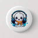 Recherche de fantôme effrayant badges Mignon