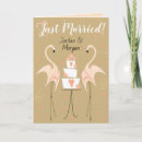 Recherche de just married vœux cartes Rétro