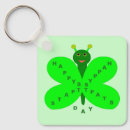 Recherche de vert fluorescent porteclés Papillon