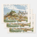 Recherche de voyage vintage papier cadeau San francisco